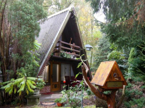 Ferienhaus mit Kaminofen am Duemmer See in Perlin, Perlin